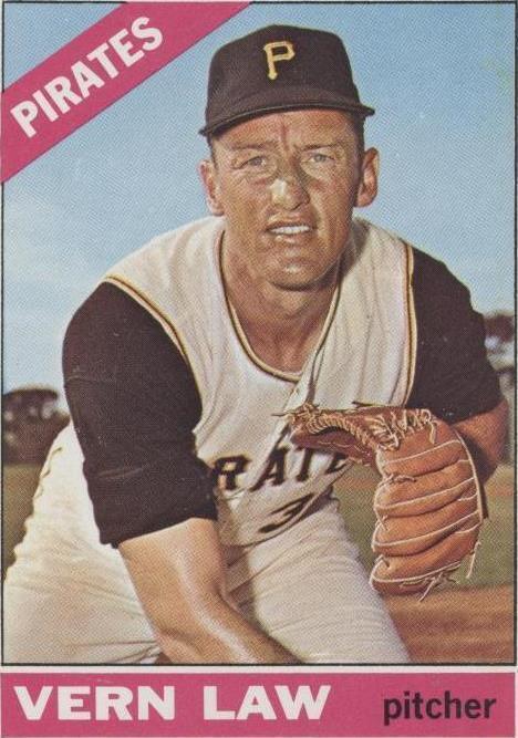 1966 Topps - Vern Law #15