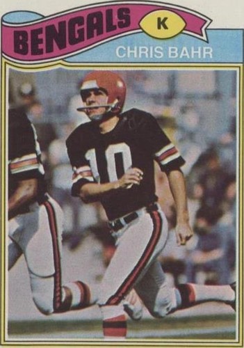 1977 Topps Chris Bahr #311