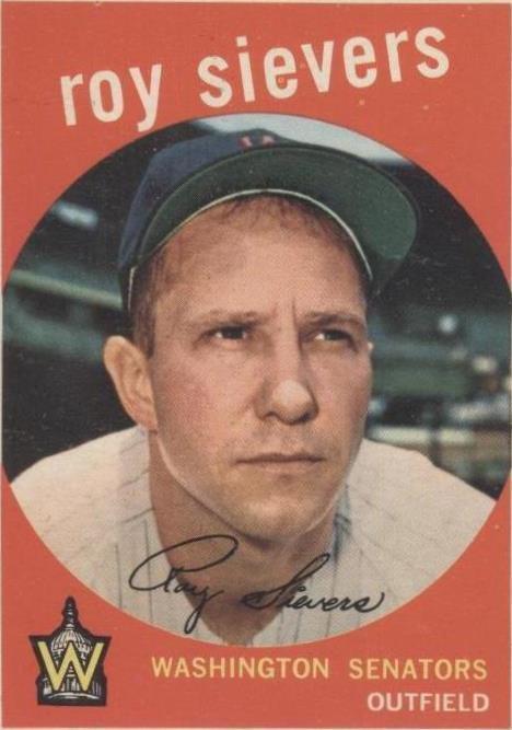1959 Topps - Roy Sievers #340