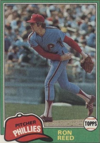 1981 Topps - Ron Reed #376