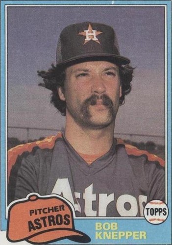 1981 Topps Traded - Bob Knepper #782