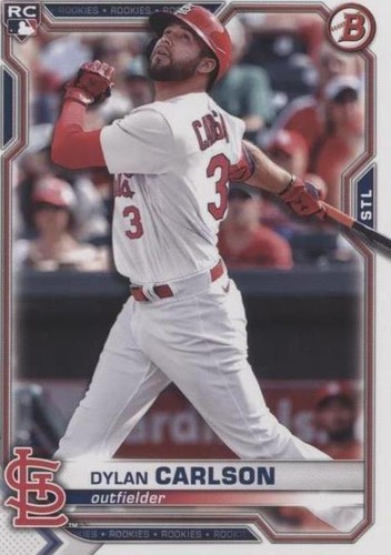 2021 Bowman - Dylan Carlson #35