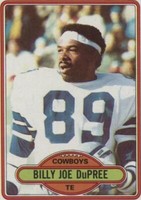 1980 Topps Billy Joe DuPree #455