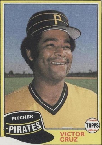 1981 Topps Traded - Victor Cruz #751