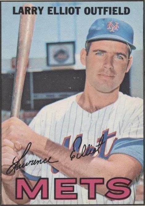 1967 O-Pee-Chee - Larry Elliot #23