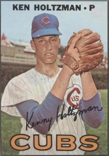 1967 Topps - Ken Holtzman #185