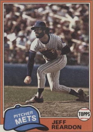 1981 Topps - Jeff Reardon #456