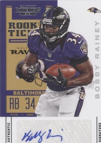 2012 Panini Contenders Bobby Rainey #106