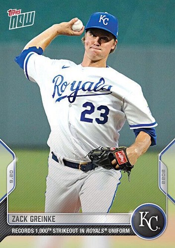 2022 Topps Now - Zack Greinke #933