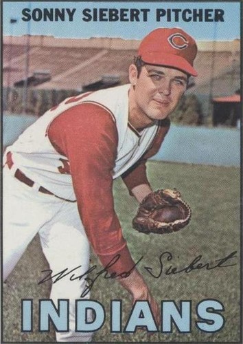1967 Topps - Sonny Siebert #95
