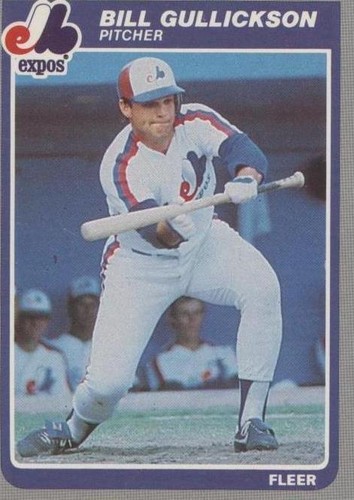 1985 Fleer - Bill Gullickson #399