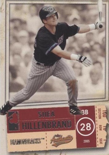 2005 Fleer Authentix - Shea Hillenbrand #18