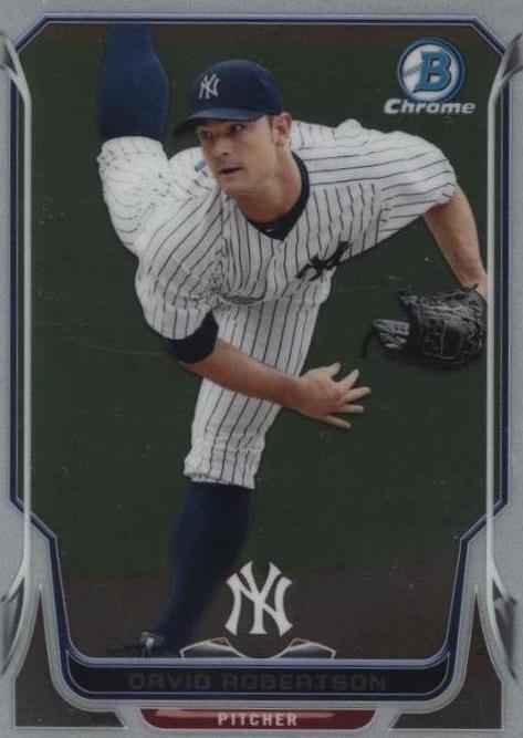 Bowman Chrome 2014 - David Robertson #189