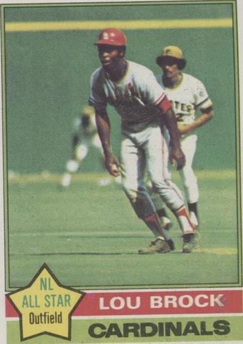 1976 Topps - Lou Brock #10