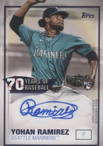2021 Topps - Yohan Ramirez #70YA-YR