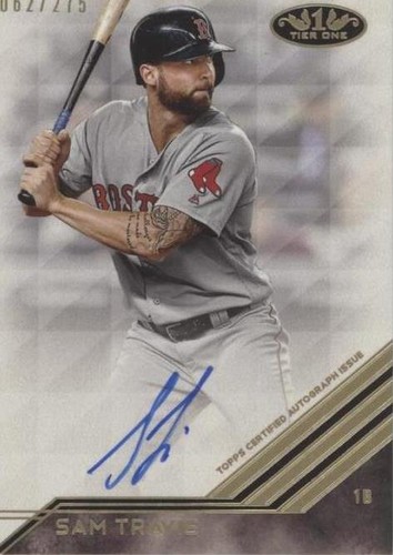 2018 Topps Tier One - Sam Travis #BA-ST