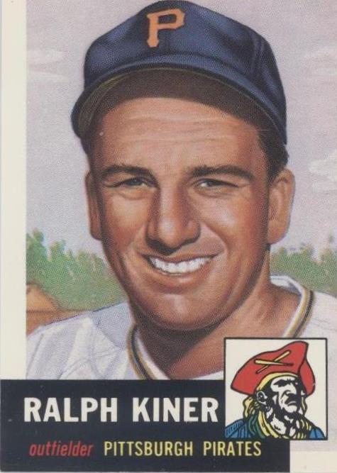 1991 年 Topps Archives The Ultimate 1953 套装 - Ralph Kiner #191