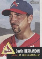 2002 Topps Heritage - Dustin Hermanson #304