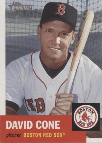 2002 Topps Heritage - David Cone #308