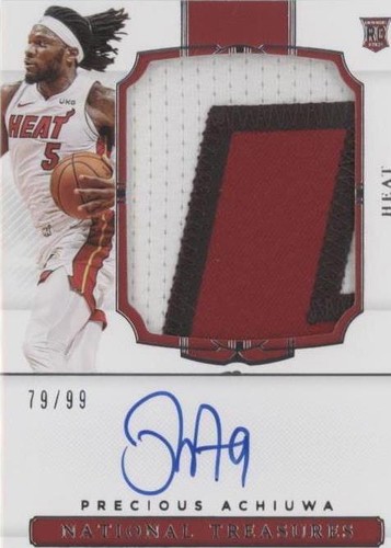 2020-21 Panini National Treasures - Precious Achiuwa #115