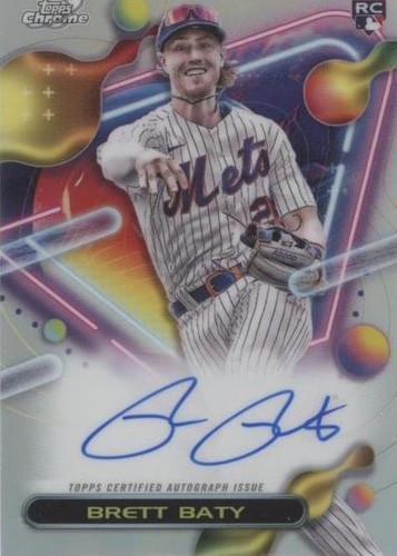 2023 Topps Cosmic Chrome - Brett Baty #CCA-BBA