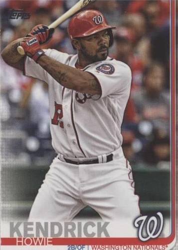 2019 Topps - Howie Kendrick #610