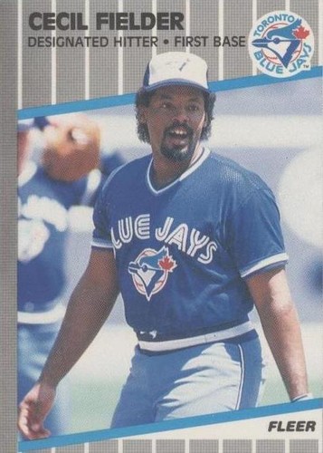 Cecil Fielder PSA/DNA JAPANESE 1989 Star SIGNED CARD Hanshin