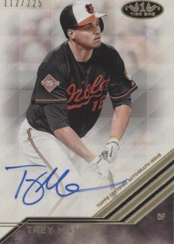 2018 Topps Tier One - Trey Mancini #BA-TM