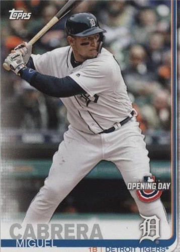 2019 Topps Opening Day - Miguel Cabrera #23