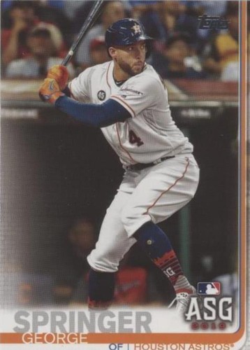 2019 Topps Update Series - George Springer #US92