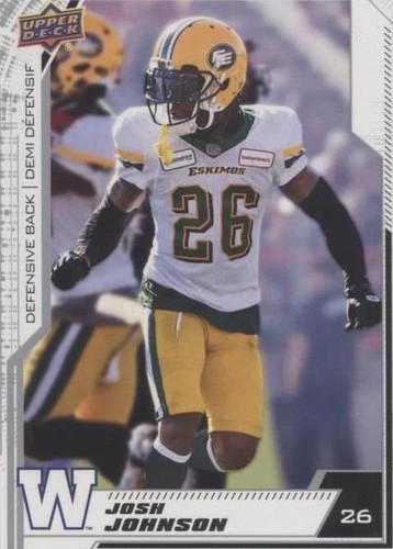 2020 Upper Deck CFL Josh Johnson #126