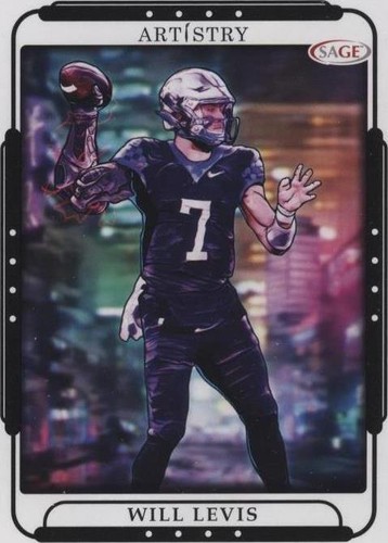 2023 SAGE Artistry Will Levis #124