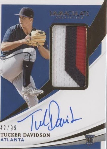 2021 Panini Immaculate Collection - Tucker Davidson #143