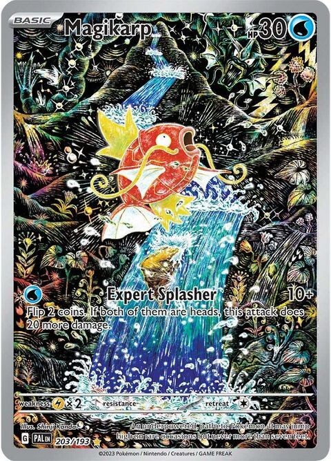 Magikarp 英語版203/193 Magikarp 203/193 Paldea Evolved Illustration Rare Card