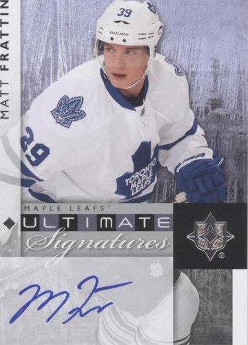 2011-12 Ultimate Collection - Matt Frattin #US-MF