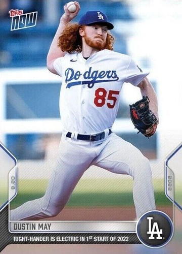 2022 Topps Now - Dustin May #751