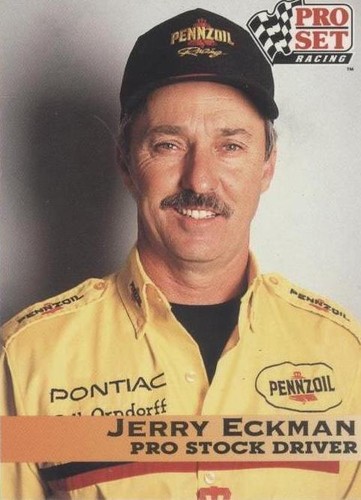 1992 Pro Set NHRA - Jerry Eckman #90