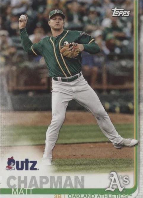 2019 Topps Utz - Matt Chapman #95