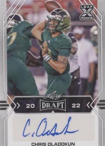 2022 Leaf Draft Chris Oladokun #BA-CO1