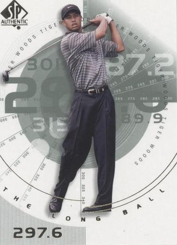 2002 SP Authentic - Tiger Woods #76SPA