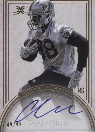 2015 Topps Definitive Collection Clive Walford #DRA-CW