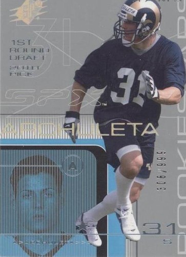 2001 SPx Adam Archuleta #154