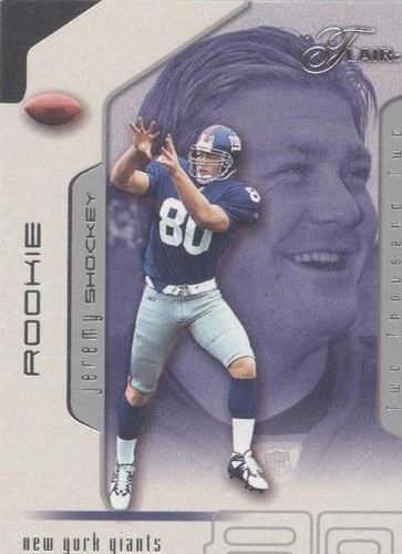 2002 Flair Jeremy Shockey #126