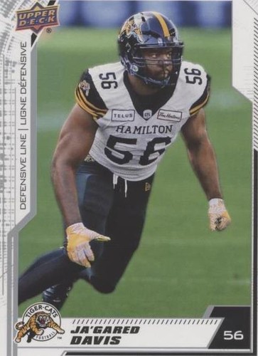 2020 Upper Deck CFL Ja'gared Davis #145