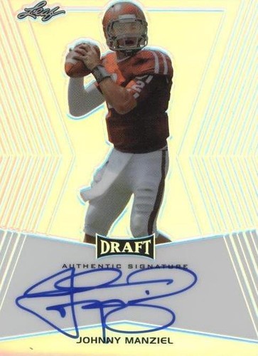 2014 Leaf Metal Draft Johnny Manziel #BA-JM2