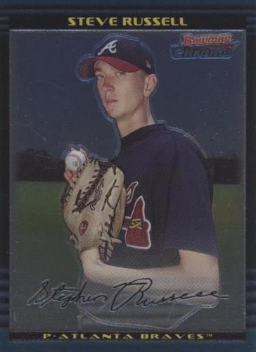 2002 Bowman Chrome Draft Picks & Prospects - Steve Russell #BDP79