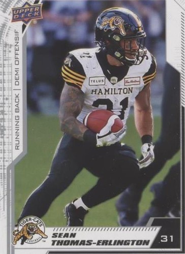 2020 Upper Deck CFL Sean Thomas-Erlington #83