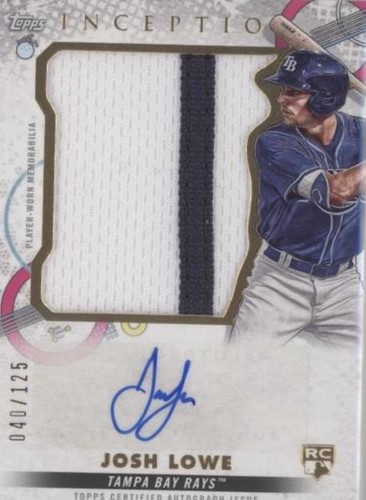 2022 Topps Inception - Josh Lowe #IAJP-JLO