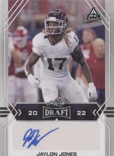 2022 Leaf Draft Jaylon Jones #BA-JJ1