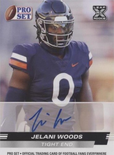 2022 Leaf Pro Set Draft Jelani Woods #PSA-JW1